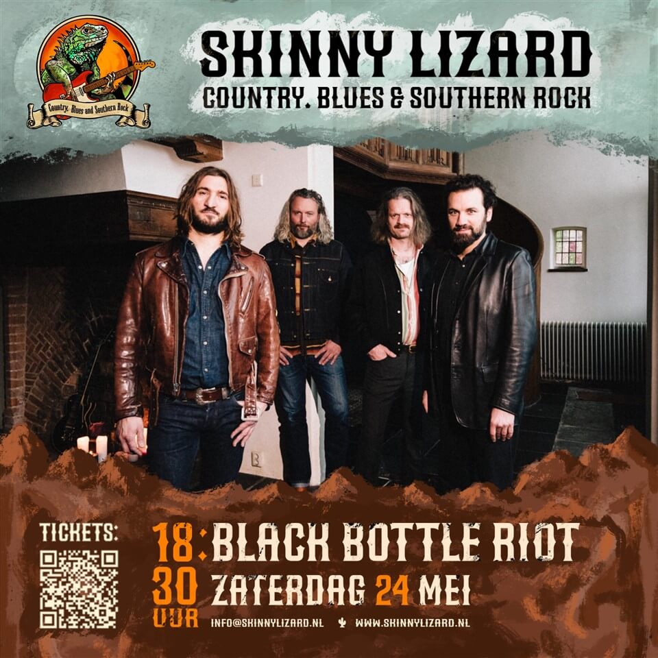 black bottle riot skinny liizard 2025